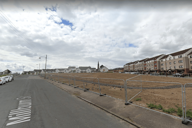 The site in the East End.