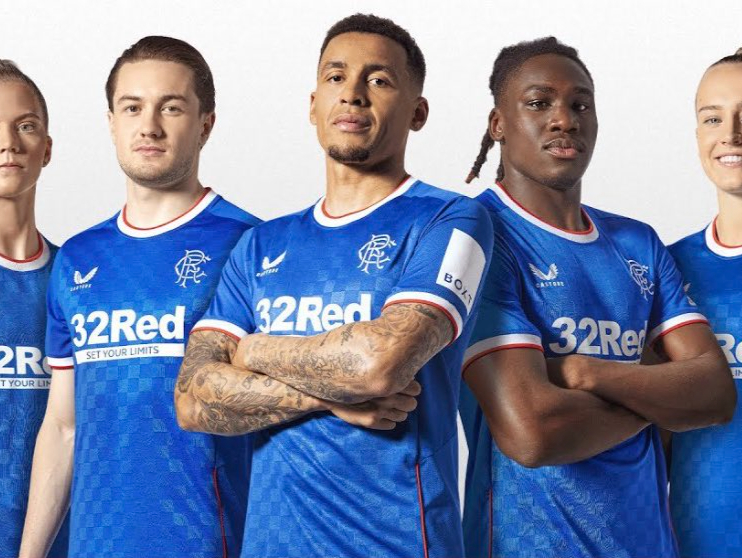 Rangers new shop castore kit