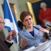 First Minister Nicola Sturgeon.