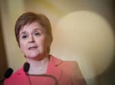 First Minister Nicola Sturgeon.