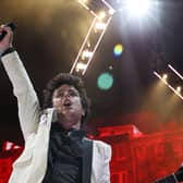 Green Day are playing in Glasgow’s Bellahouston Park.