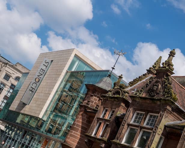 The St Enoch Centre.