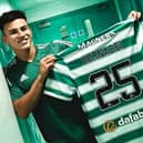 Bernabei will wear the number 25 jersey (Credit: @CelticFC)