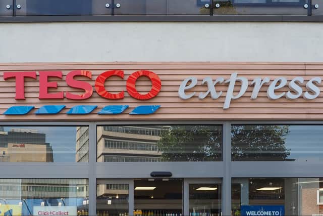 A Tesco Express branch is closing.