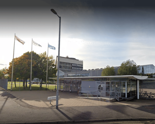 The Thales factory in Govan.