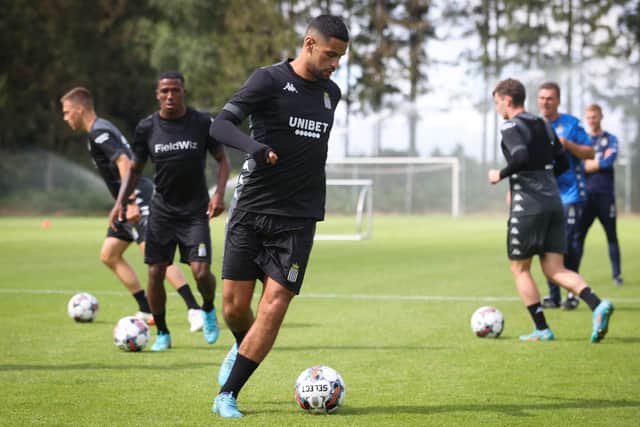 Adem Zorgane plays for Charleroi.