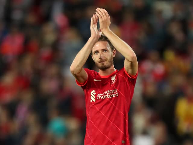 Liverpool defender Ben Davies.