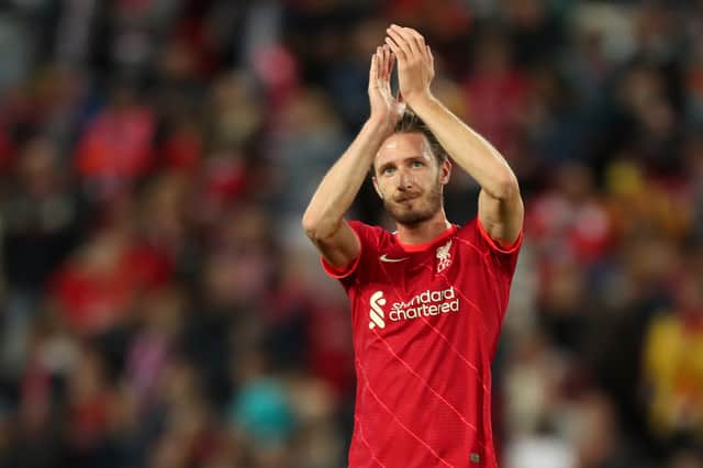Liverpool defender Ben Davies.