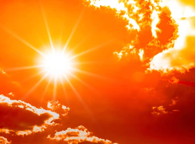 Temperatures have been rising in Glasgow.