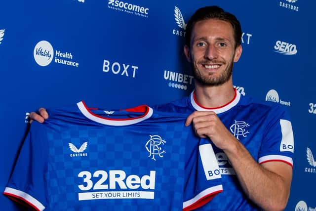 Rangers have signed former Liverpool defender Ben Davies on a four-year deal (Image: @RangersFC/Twitter)