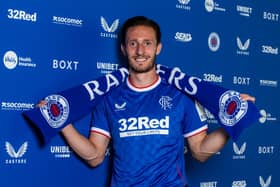 Rangers have signed former Liverpool defender Ben Davies on a four-year deal (Image: @RangersFC/Twitter)