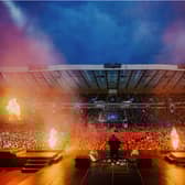 Gerry Cinnamon at Hampden Park.