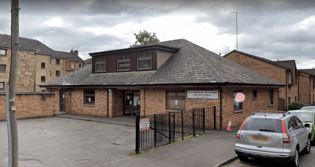 This Shawlands surgery topped the list.