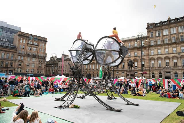 The Merchant City Festival was hailed a huge success. Pic: SNS.