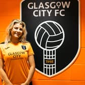 Glasgow City have signed US full back Erin Greening (Image: GCFC x Craig Kelly)