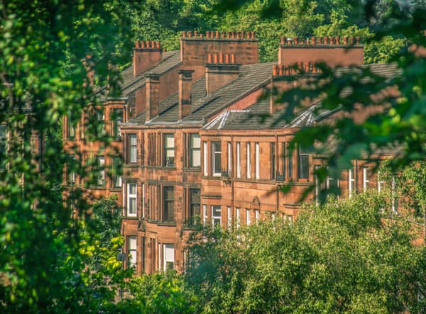 House prices in Glasgow are rising.