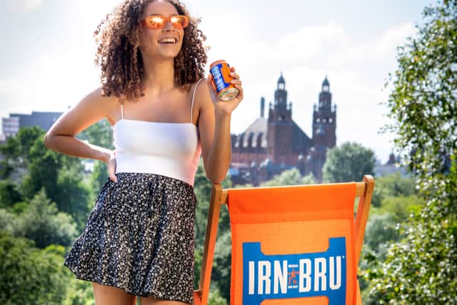 Irn-Bru launches 'sunshine service' delivery of cold cans and deckchair 