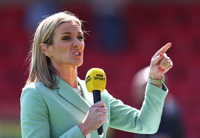 BBC presenter Gabby Logan (Getty Images)