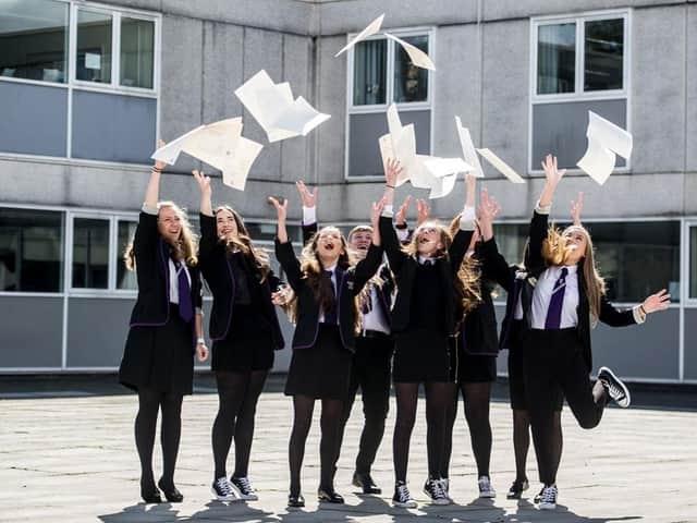 Pupils will get their exam results soon.