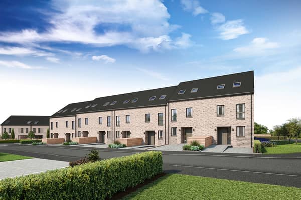 The properties in Jordanhill Park.