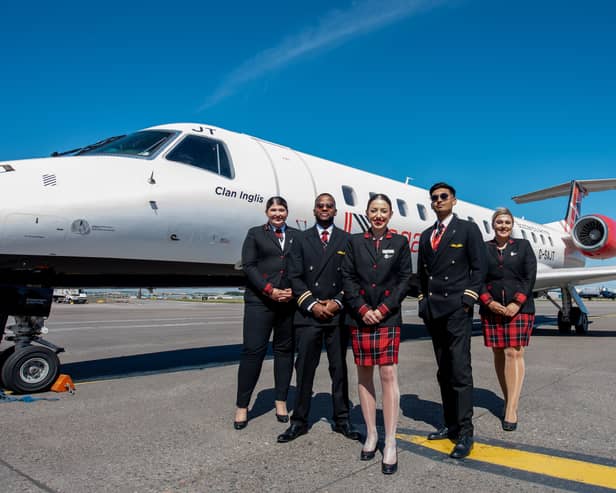 Loganair features in the new series.