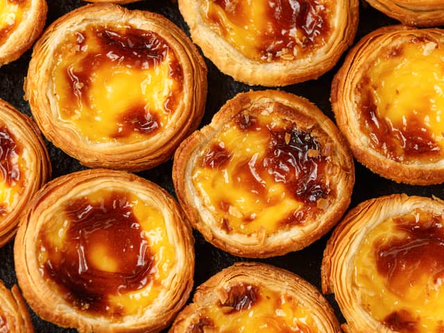 Pasteis Lisboa opens soon.