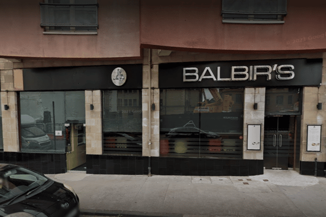Balbir’s in Glasgow.