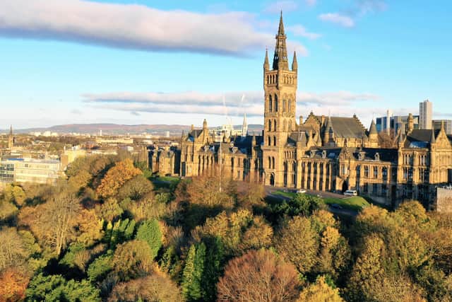 The University of Glasgow is not guaranteeing accommodation.