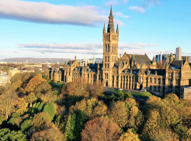 The University of Glasgow is not guaranteeing accommodation.