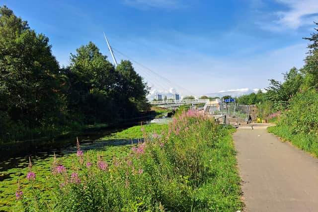 Stockingfield Junction on the Forth & Clyde Canal.