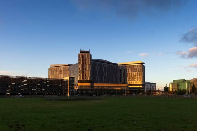 Queen Elizabeth University Hospital in Glasgow.