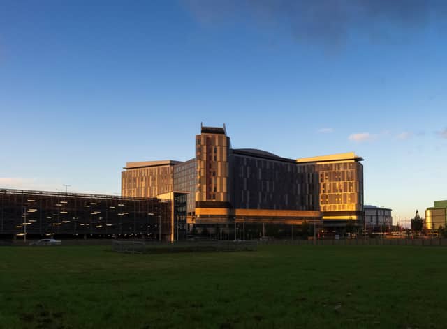 Queen Elizabeth University Hospital in Glasgow.