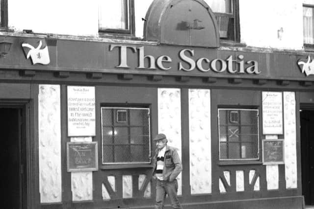 The Scotia Bar in Stockwell Street in May 1990.