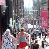 The gift cards can be spent at shops in Glasgow.