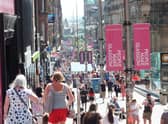 The gift cards can be spent at shops in Glasgow.