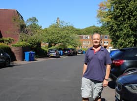 Residents in Jordanhill were left baffled.