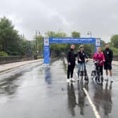 Sean Batty and Judy Murray got on their bikes today to promote the upcoming 2023 UCI Cycling Worlds'