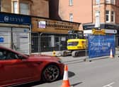 Emergency repairs are underway to fix the problem on Kilmarnock Road in Shawlands