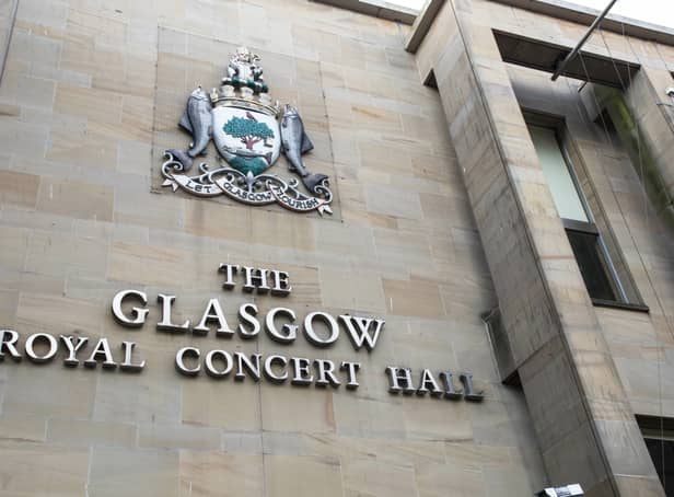 <p>The Glasgow Royal Concert Hall.</p>
