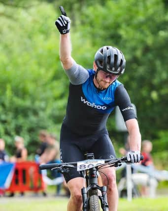 Shortly before his death, Rab Wardell claimed victory at the Scottish MTB XC Championships (Photo: Scottish Cycling)
