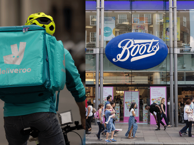 Boots announces partnership with Deliveroo in Bristol: how it works and which branches you can order from