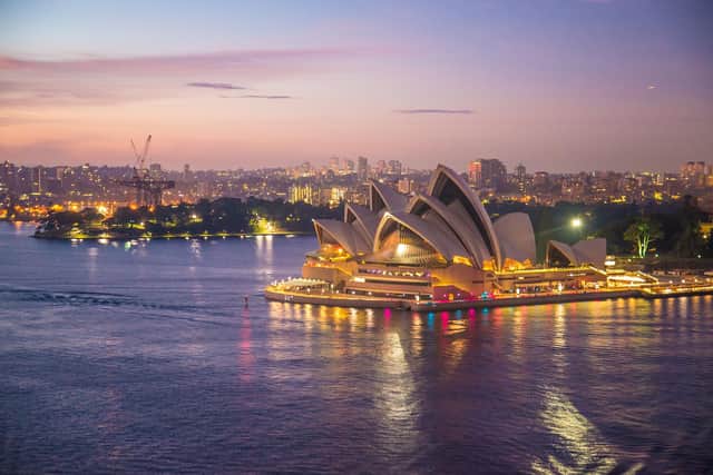 It’s warmer in Glasgow than Sydney.