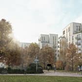 The plans for the Otago Lane flats.