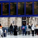 Glasgow Central train station.