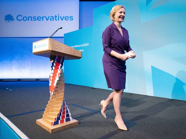 New Conservative Party leader and Britain’s Prime Minister Liz Truss