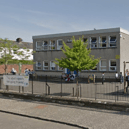 Giffnock Primary School fell victim to vandalism at the weekend 