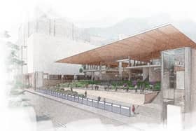 One of the sketches of what the Buchanan Galleries development could look like.