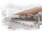 One of the sketches of what the Buchanan Galleries development could look like.