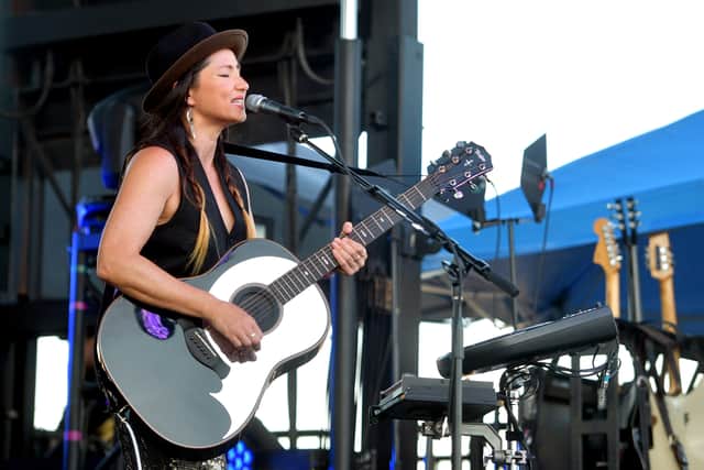 ANAHEIM, CALIFORNIA - JULY 10: KT Tunstall performs onstage during Andrew McMahon’s Drive-In Concert at City National Grove of Anaheim on July 10, 2020 in Anaheim, California. (Photo by Matt Winkelmeyer/Getty Images)