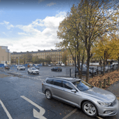 The car park in Finnieston.